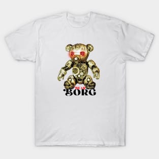 Bear Borg (Gold Cyborg Teddy Bear)) T-Shirt